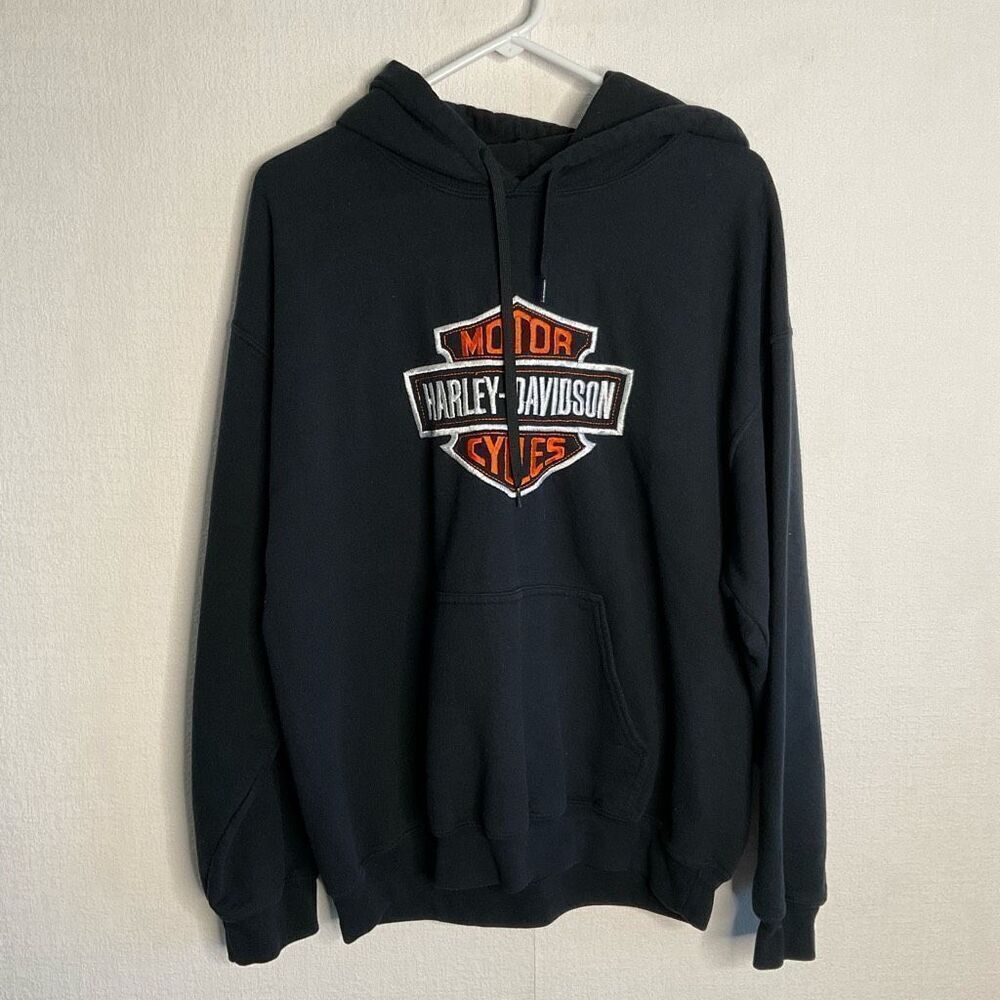 Vintage Gildan Hoodie Sweatshirt’s Black Size‎ L